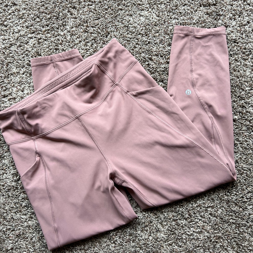 lululemon Align High-Rise Cropped Pant With Pockets - Spiced Chai